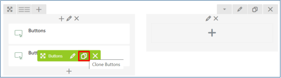 Trial Promotion - Clone buttons